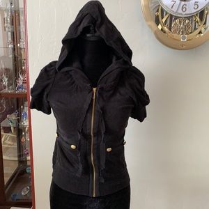 Juicy Couture Short Sleeve Hoodie